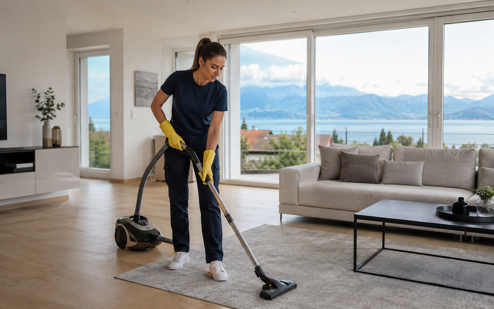 Professional home cleaning service